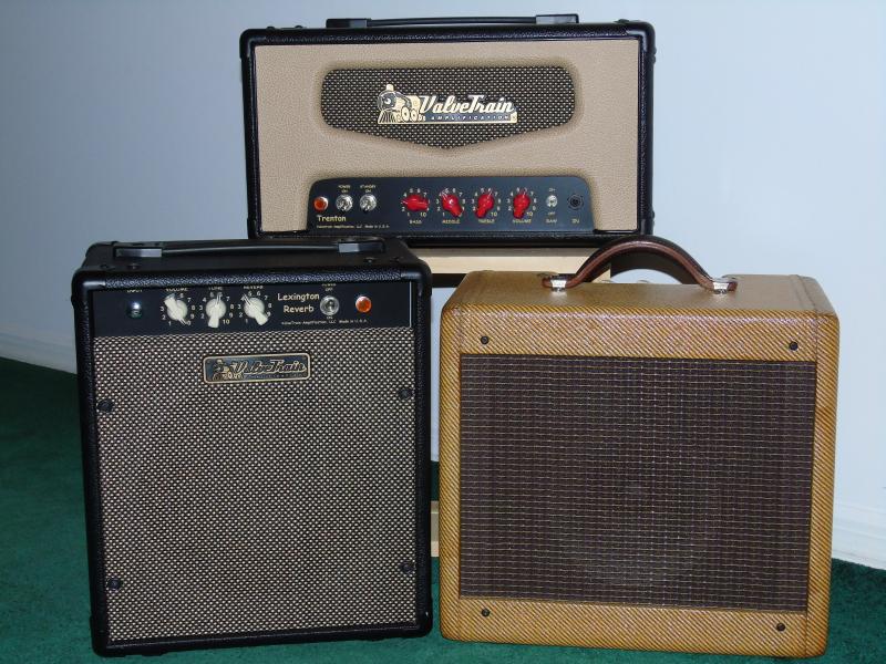 ValveTrain Amplifiers, Trenton, Lexington Reverd and 205