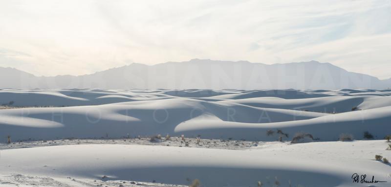 Rob Shanahan White Sands NMP NM. "Pavla Blanca" Limited Edition Metal Print